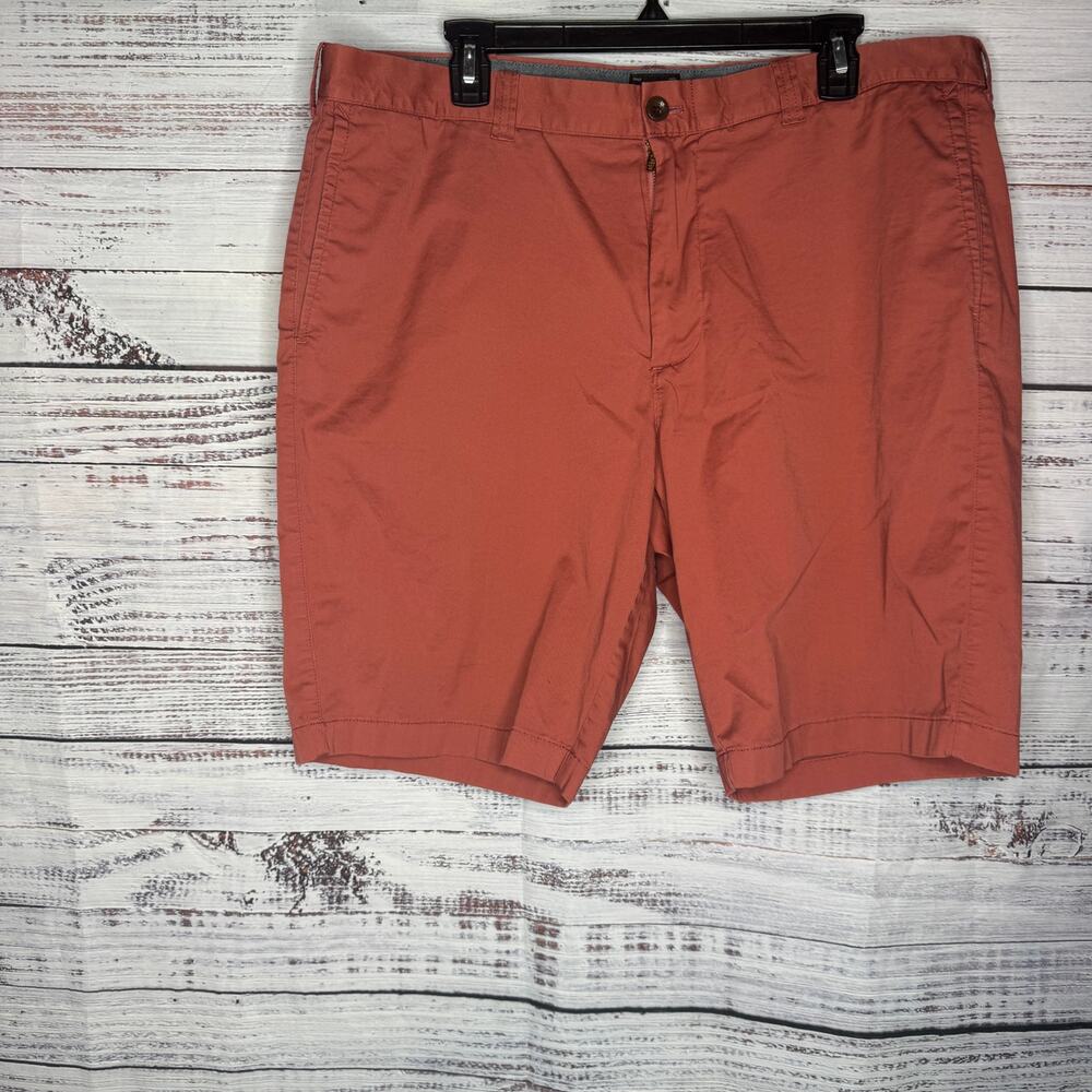 J. Crew 10.5 Inch Chino Shorts Rust Orange Mens 38